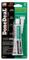 Прозрачный силиконовый герметик-клей для стекол Done Deal RTV SILICONE ADHESIVE SEALANT, 42,5г